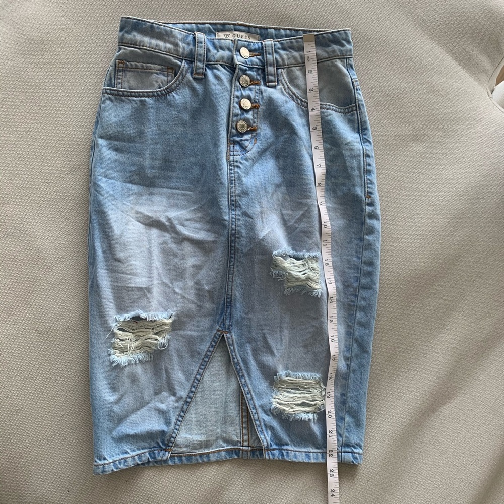 GUESS vintage denim skirt